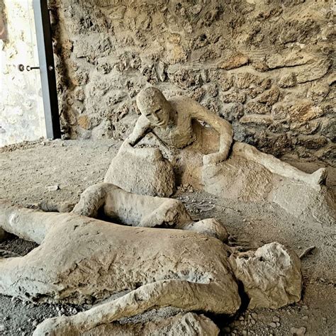 Ancient Roman Life Preserved at Pompeii .